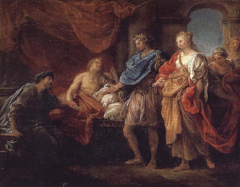 Pompeo Batoni An Tiao Joss and Tela Tony Si oil painting picture